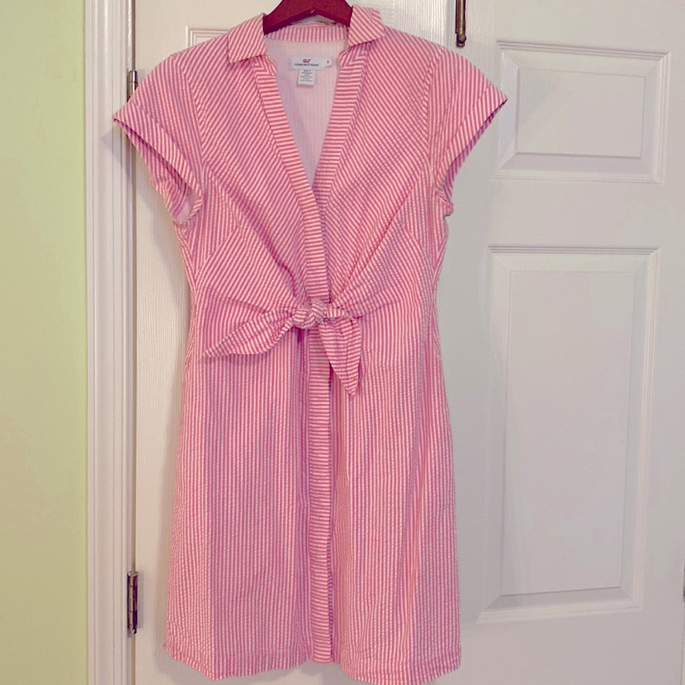 Vineyard vines seersucker dress